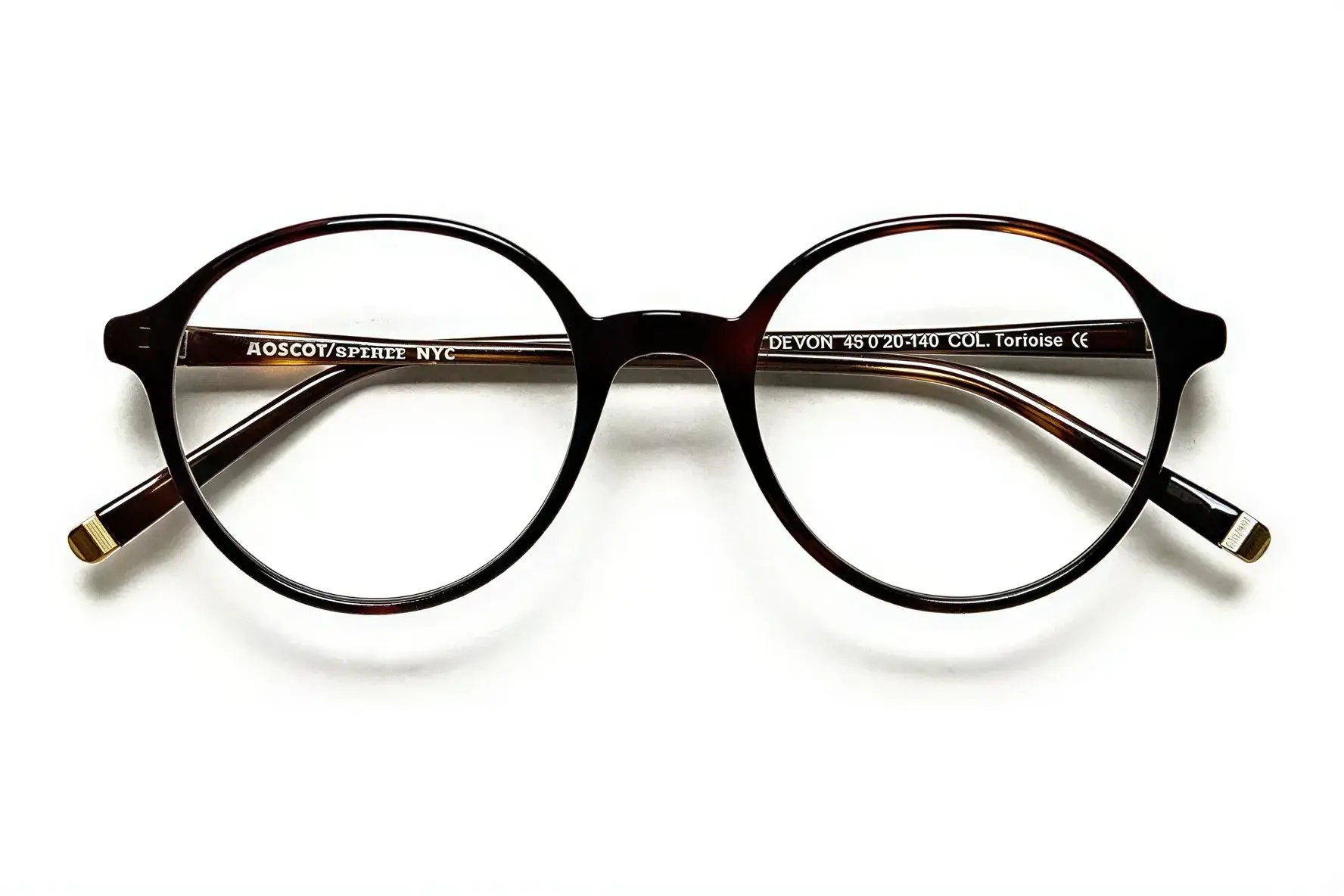 Moscot Devon Tortoise 48