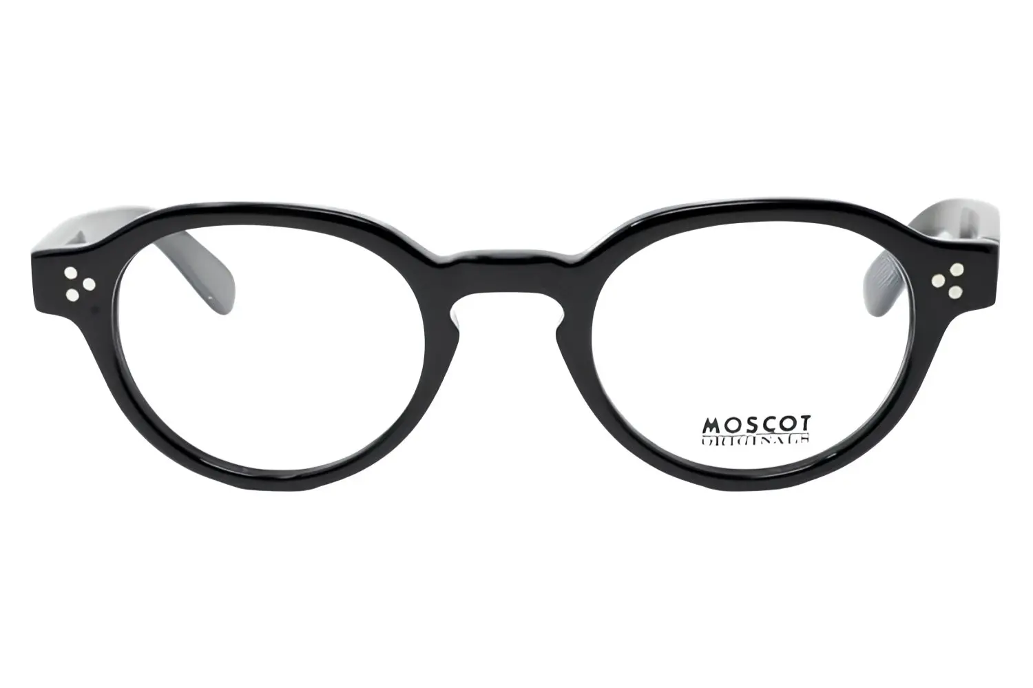 Moscot Ezra Black 49 0200-01 EZR020049AC01