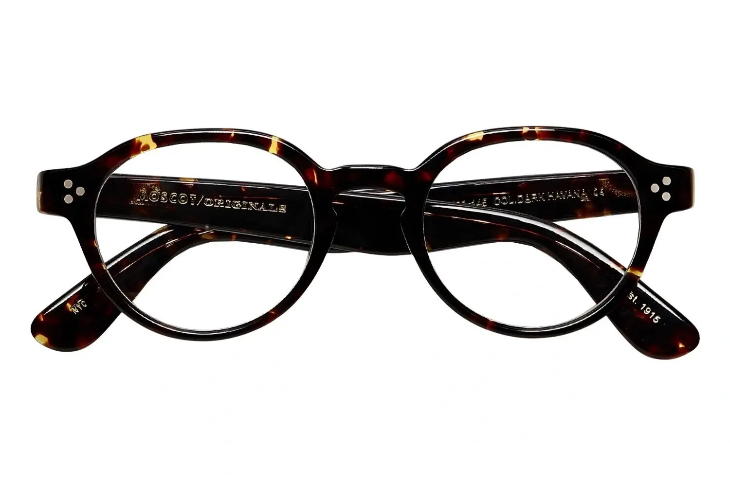 Moscot Ezra Dark Havana 45