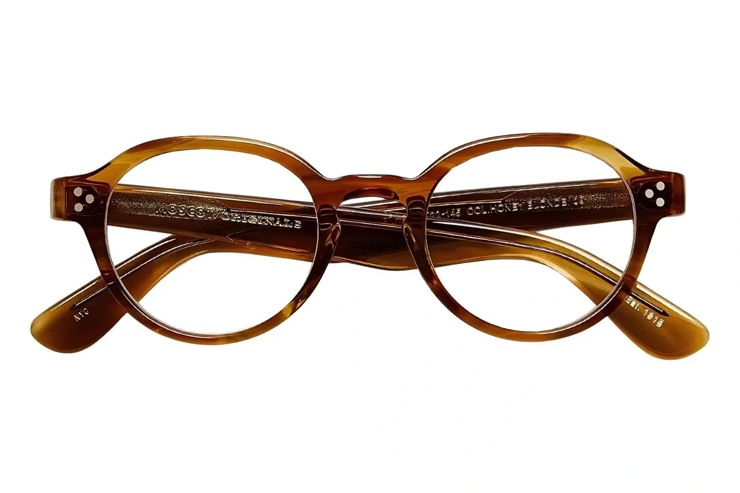 Moscot Ezra Honey Blonde 45