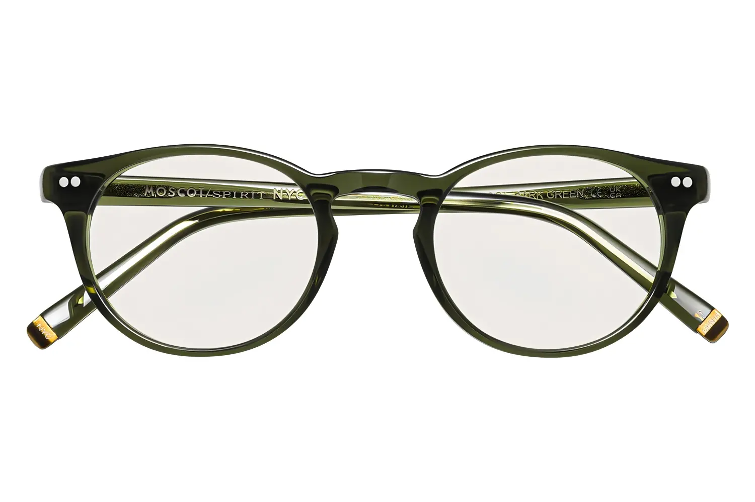 Moscot Frankie Dark Green 45 0405-01