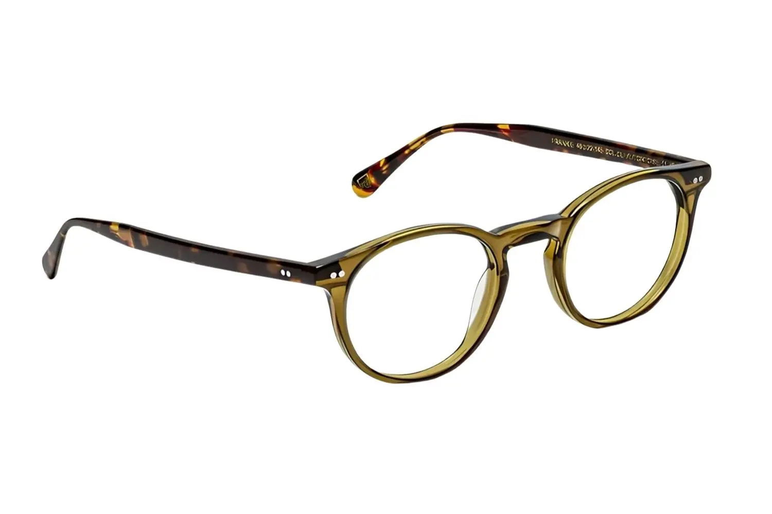Moscot Frankie Olive Tortoise 45 1507-01