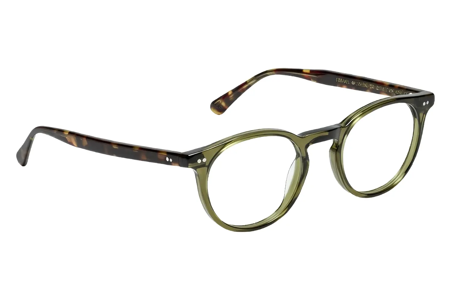 Moscot Frankie Olive Tortoise 48