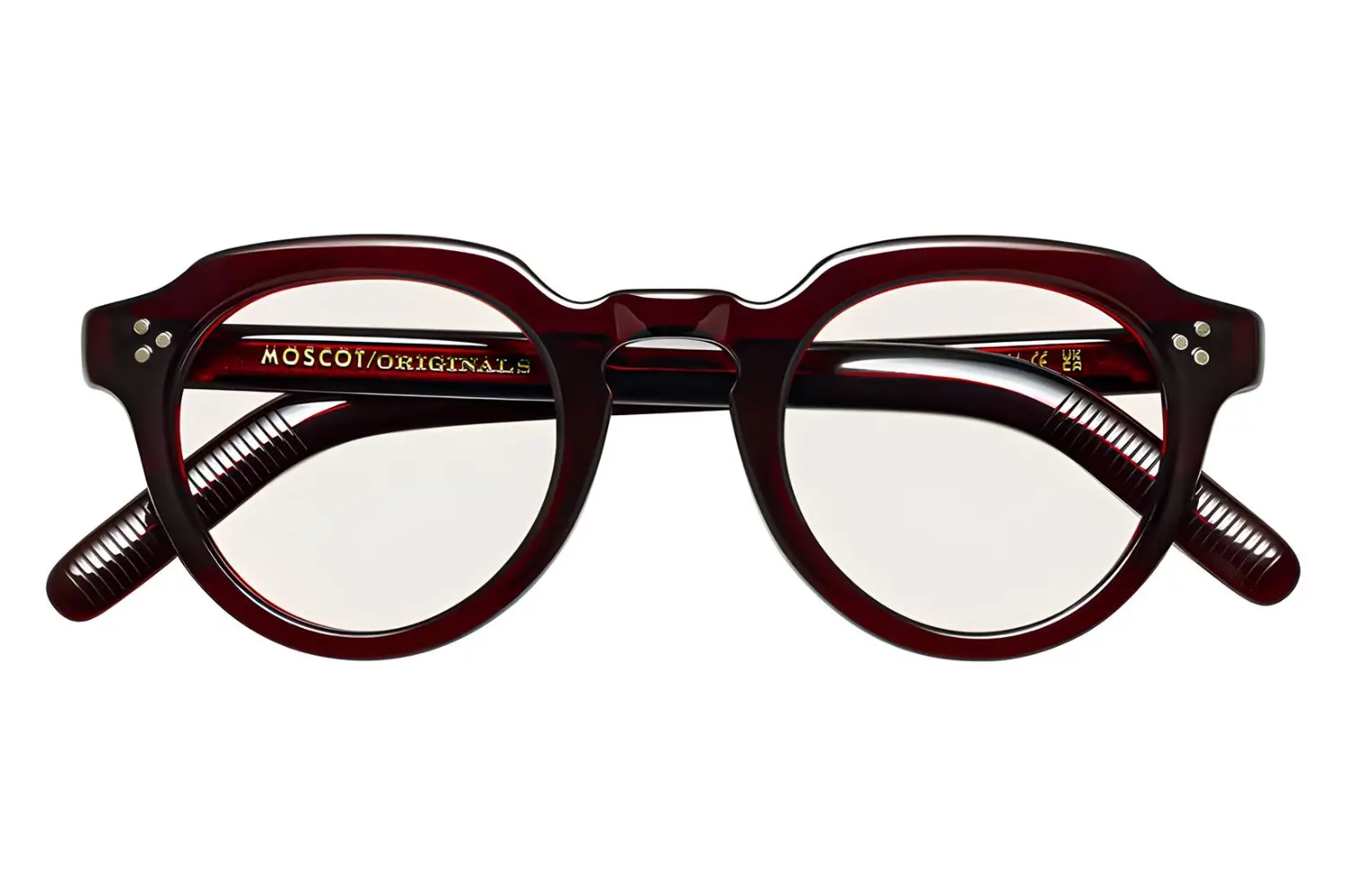 Moscot Gavolt Burgundy 45 0221-01