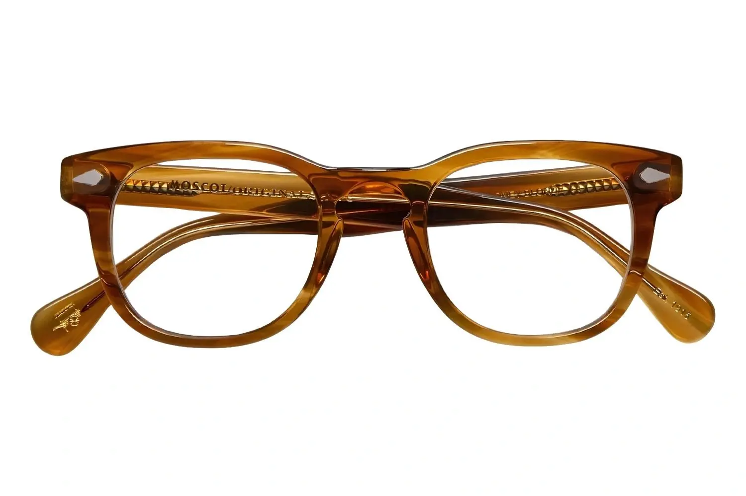 Moscot Gelt Honey Blonde 46