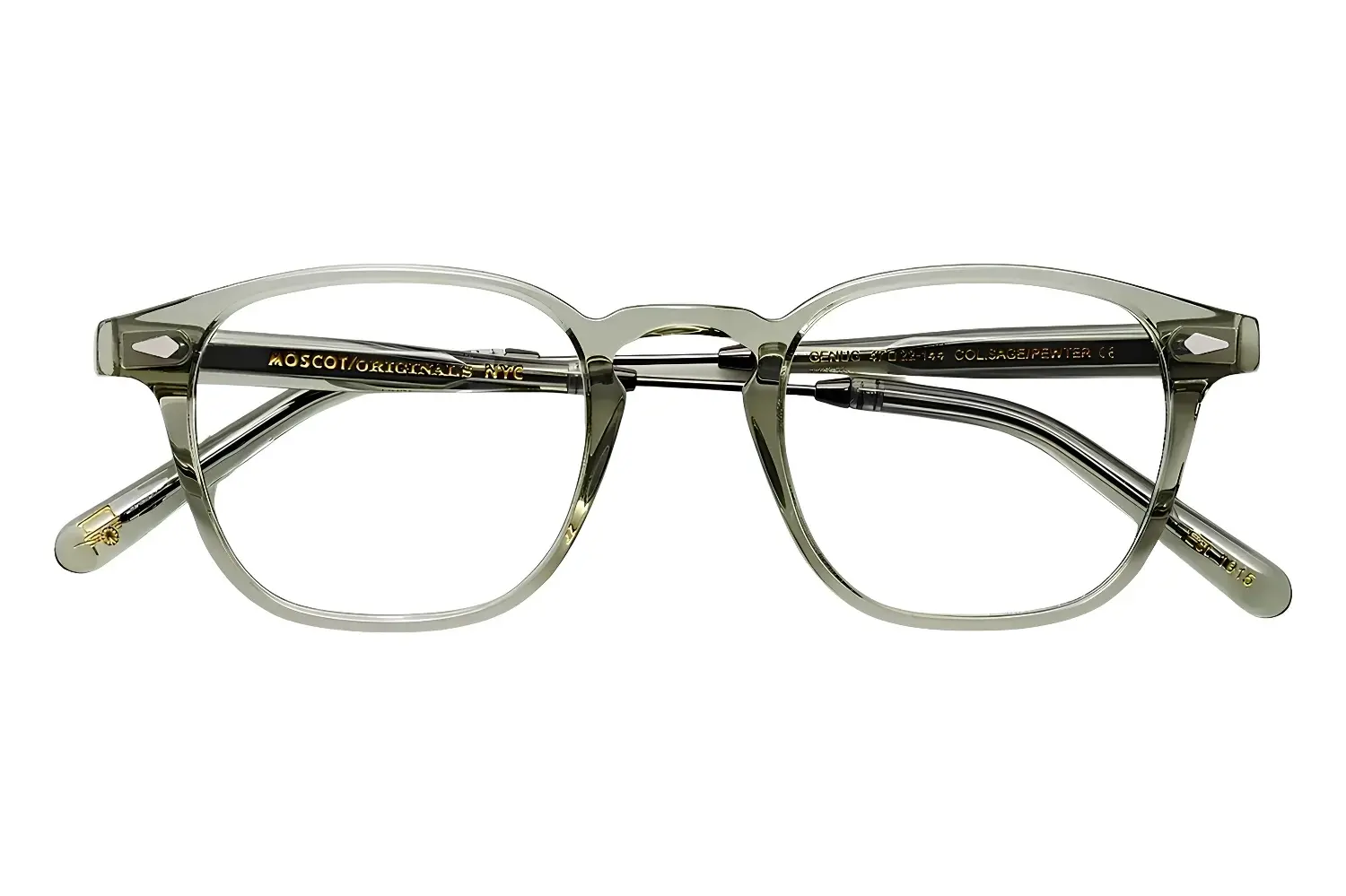 Moscot Genug Sage-Pewter 50 1909-01