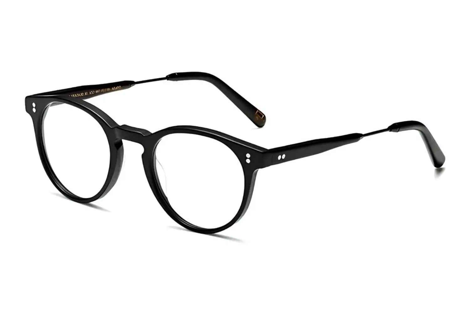 Moscot Golda Matte Black-Black 46 1330-01