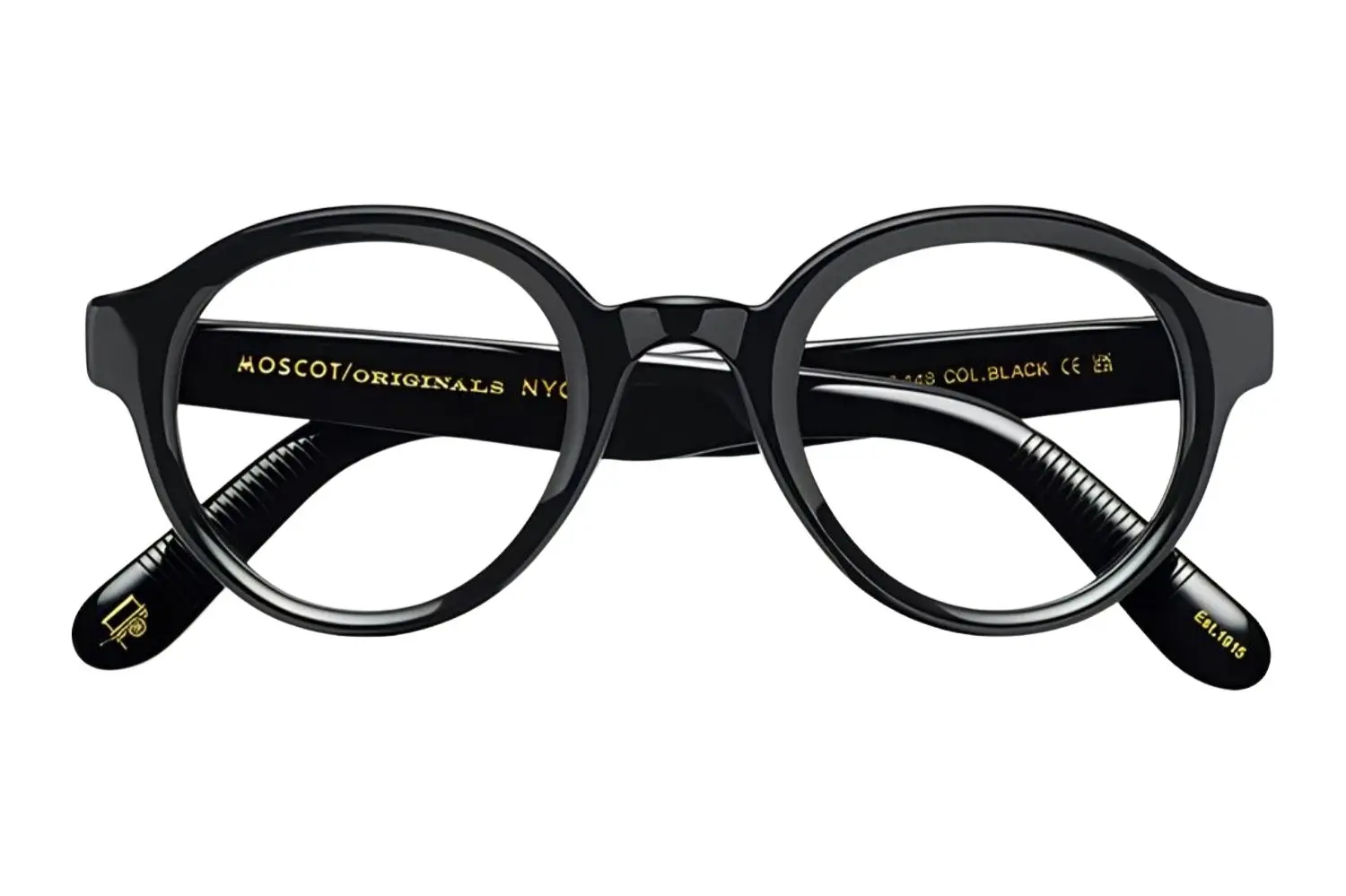 Moscot Greps Black 47 0200-01 GRE020047AC01