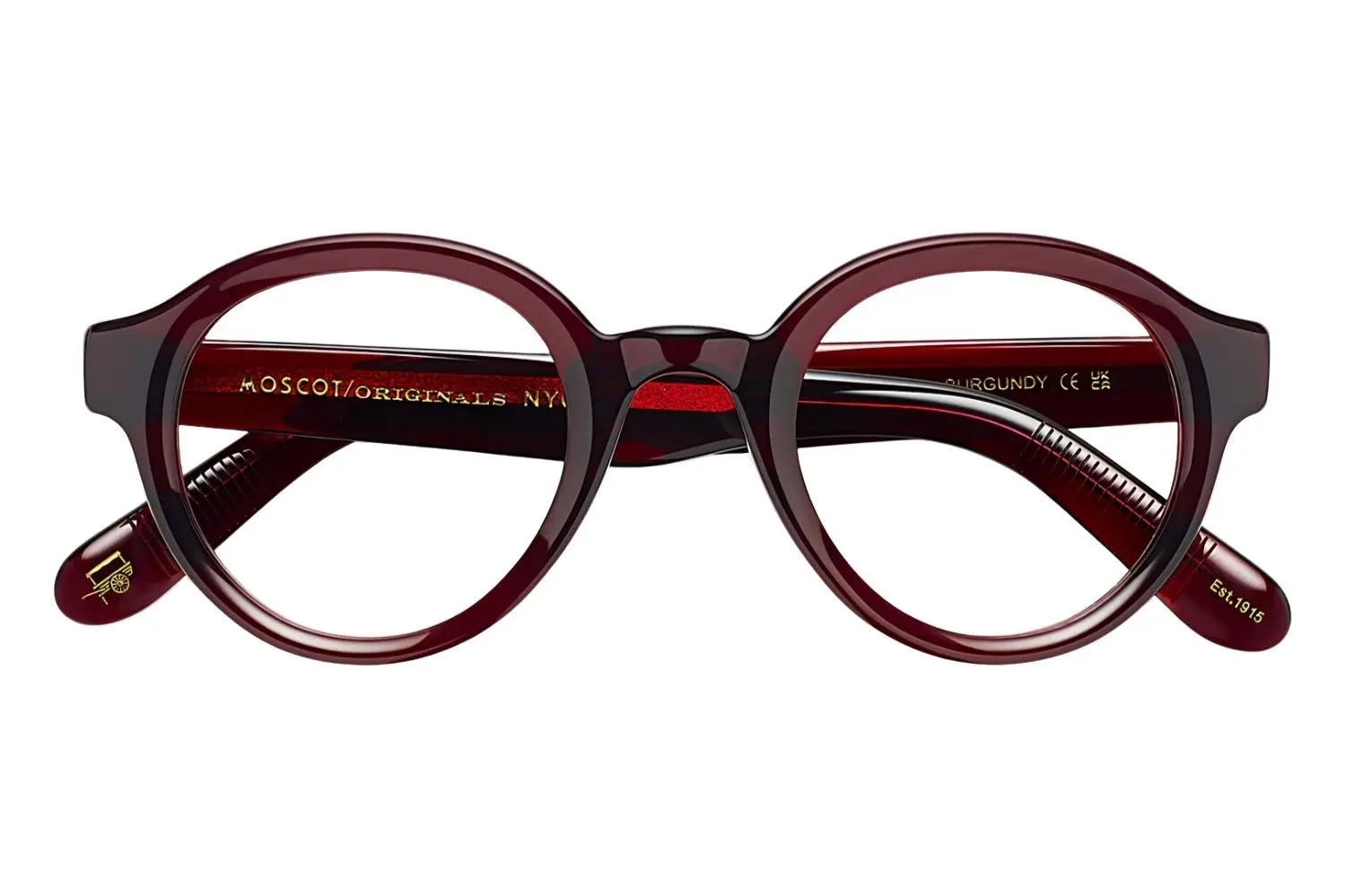 Moscot Greps Burgundy 44 0221-01