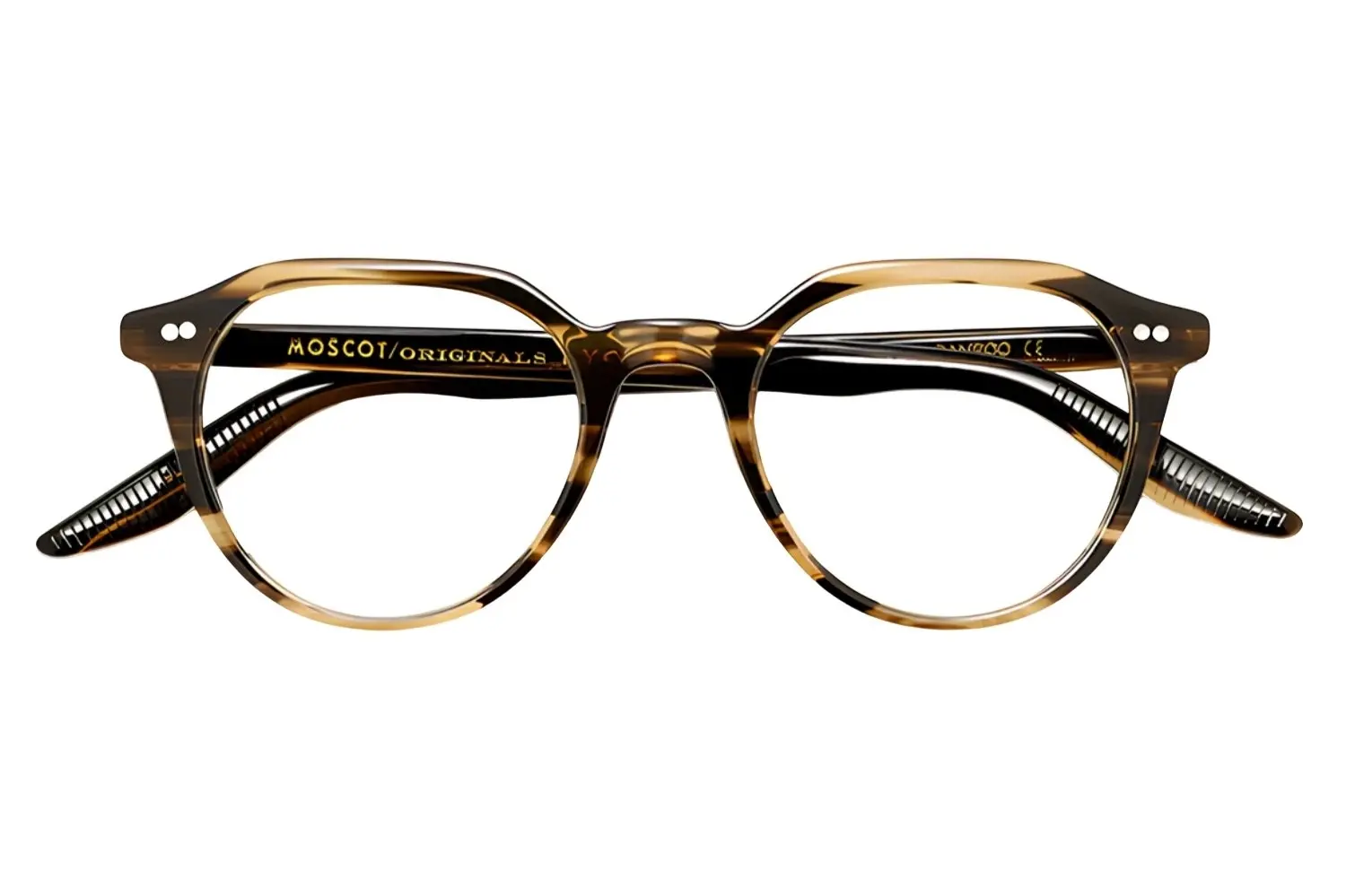 Moscot Kitzel Brown Bamboo 47 0247-01