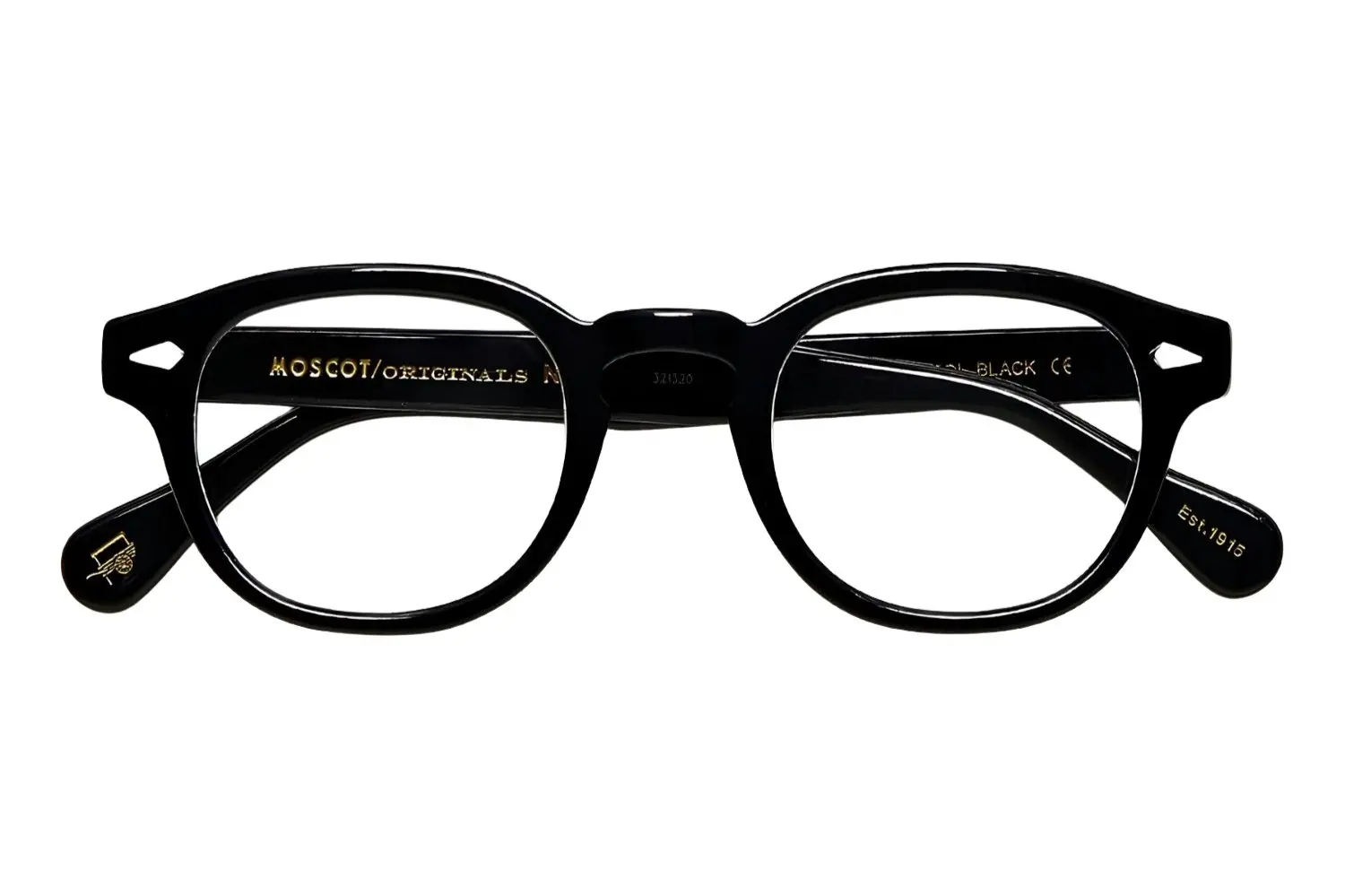Moscot Lemtosh 46 Black Demo Lens