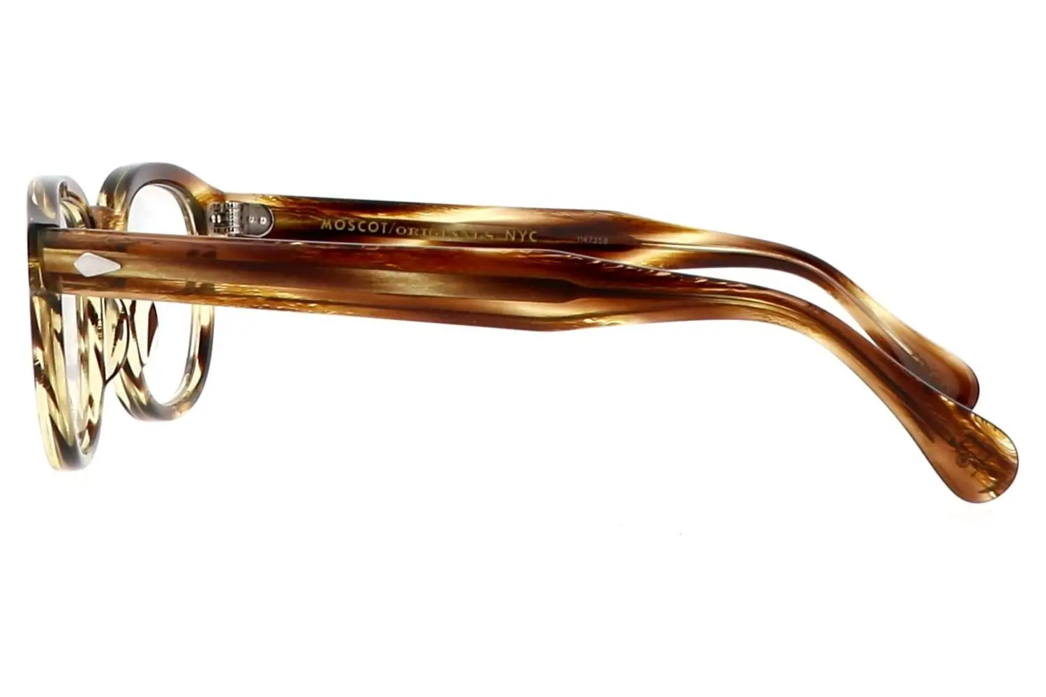 Moscot Lemtosh Bamboo 46 Demo Lenses