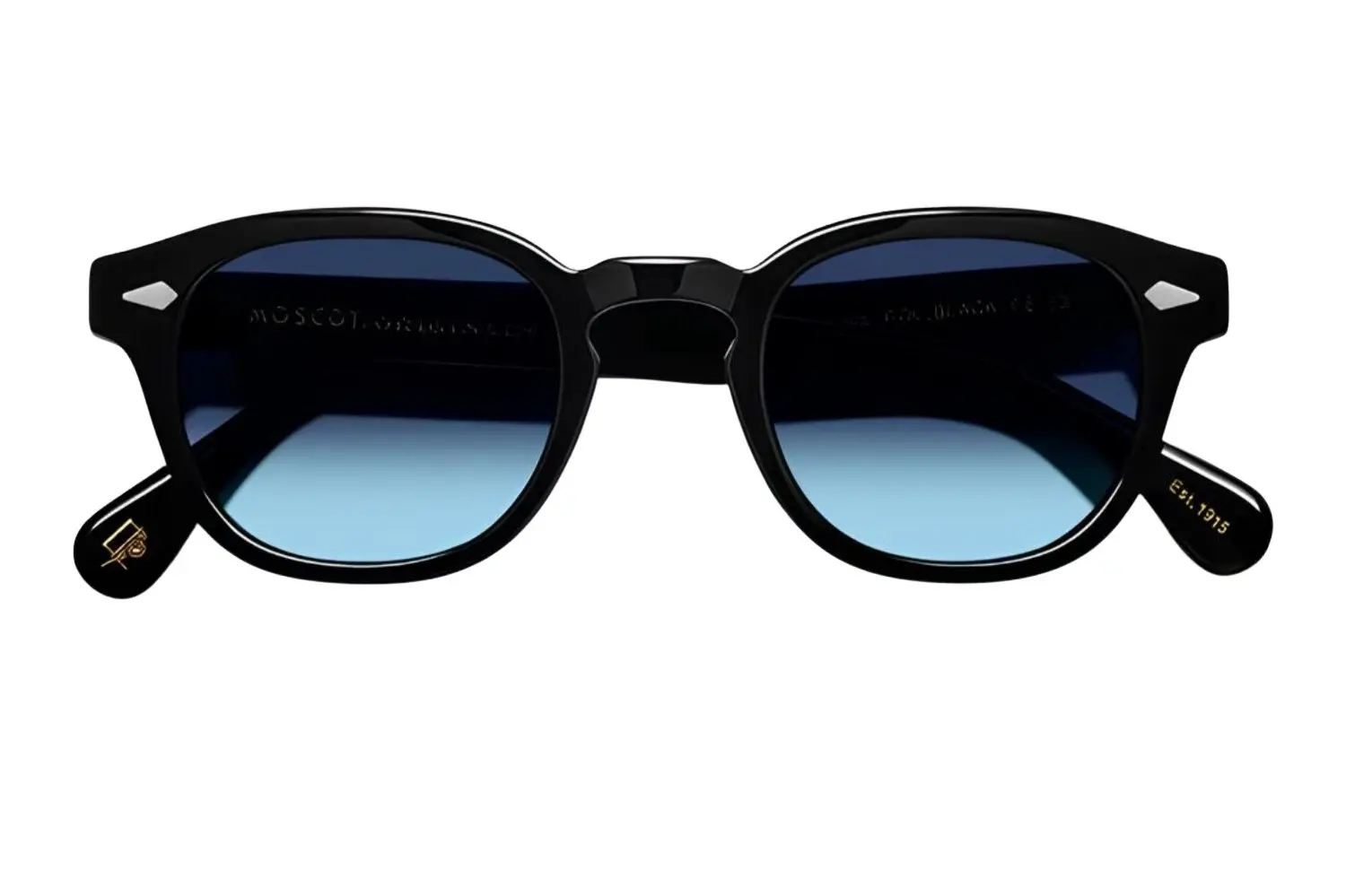 Moscot Lemtosh Base 2 46 Black Denim Blue