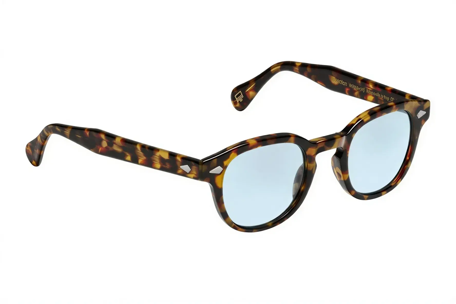 Moscot Lemtosh Base 2 Sun 46 Tortoise Bel Air Blue
