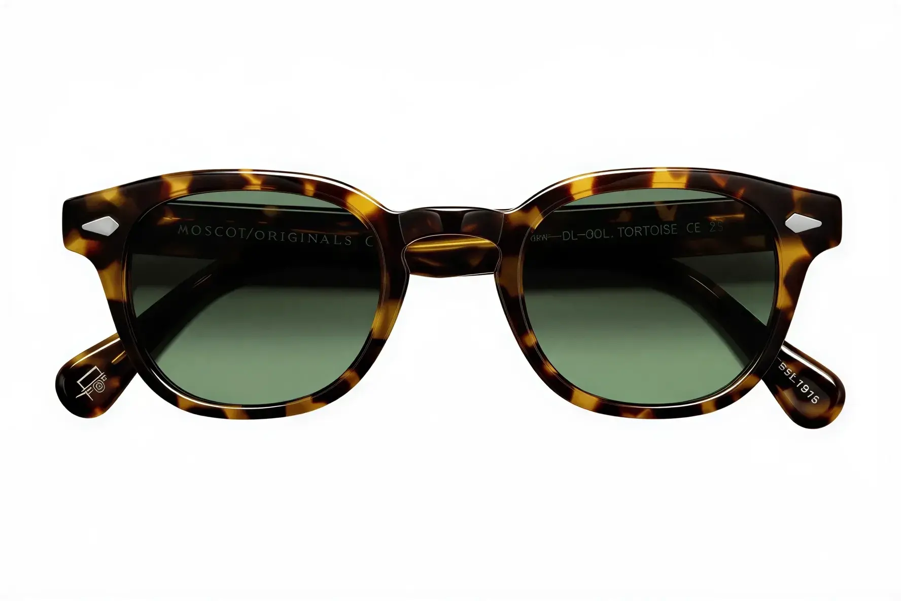 Moscot Lemtosh Base 2 Sun 49 Tortoise Forest Wood