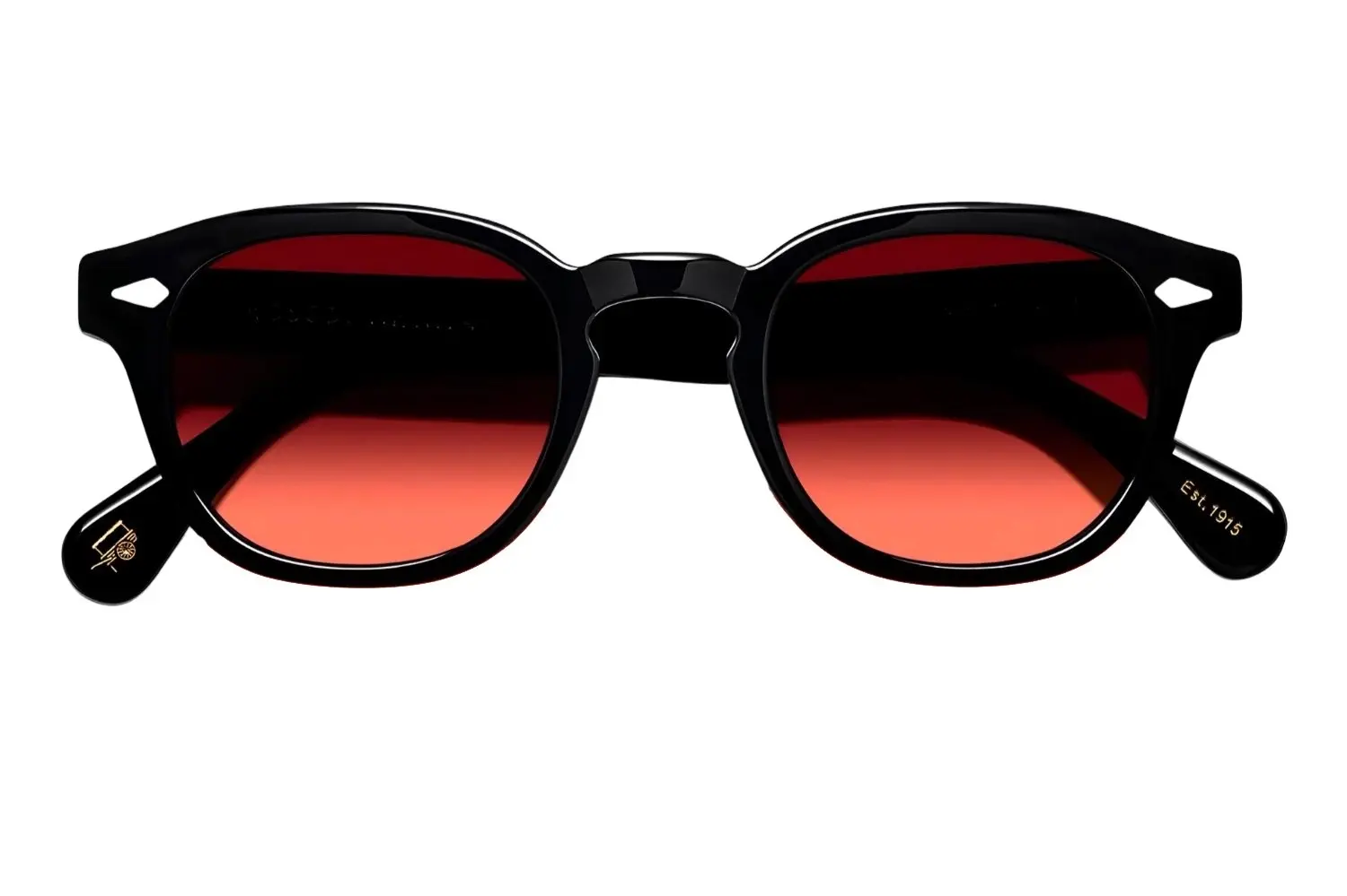 Moscot Lemtosh Base 2 Sun Black 46 Cabernet