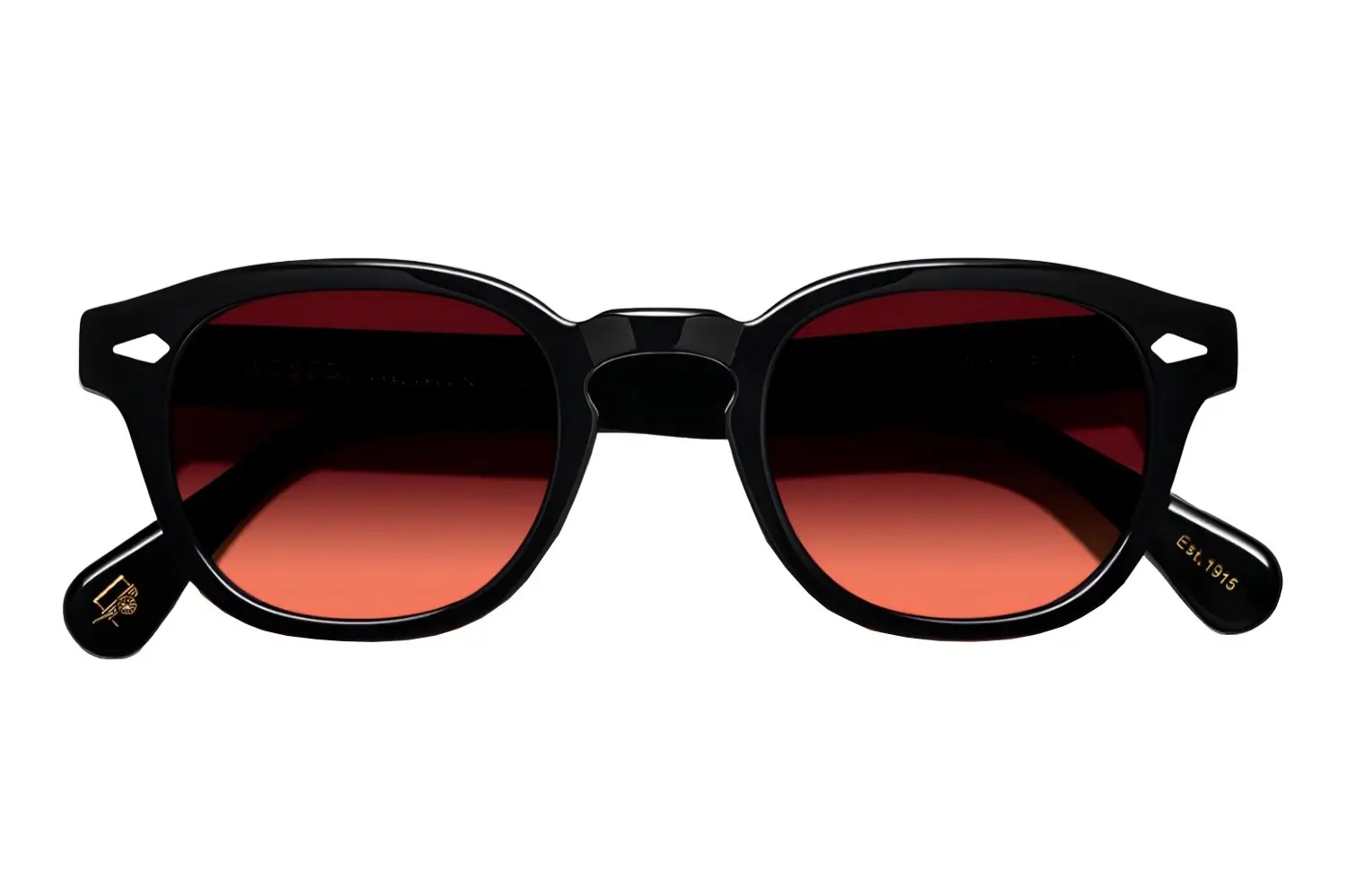 Moscot Lemtosh Base 2 Sun Black 49 Cabernet