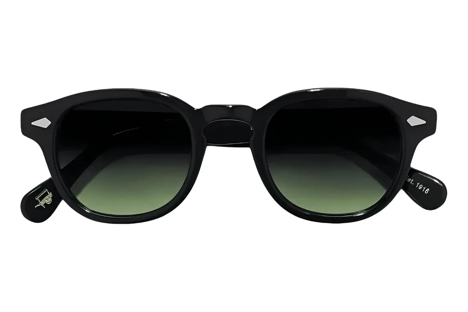 Moscot Lemtosh Base 2 Sun Black 49 Forest Wood