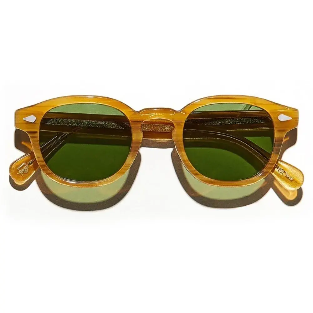 Moscot Lemtosh Base 2 Sun Emerald 46 Forest Wood