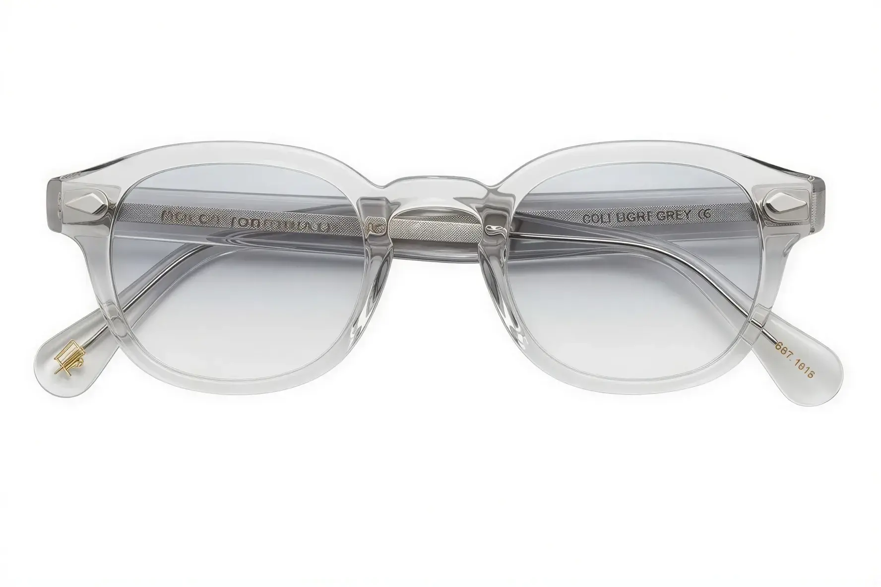 Moscot Lemtosh Base 2 Sun Light Grey 46 American Grey Fade