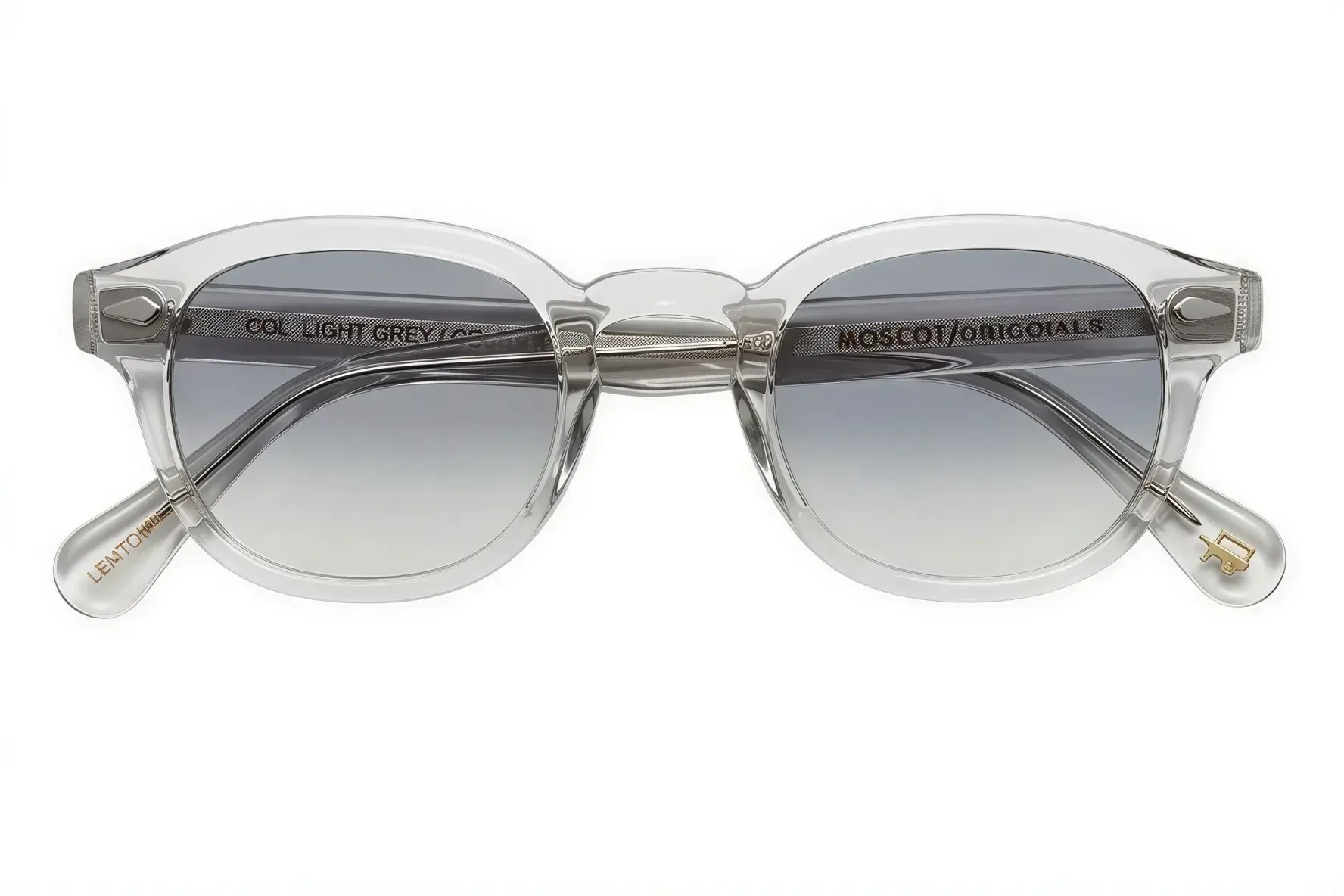 Moscot Lemtosh Base 2 Sun Light Grey 49 American Grey Fade