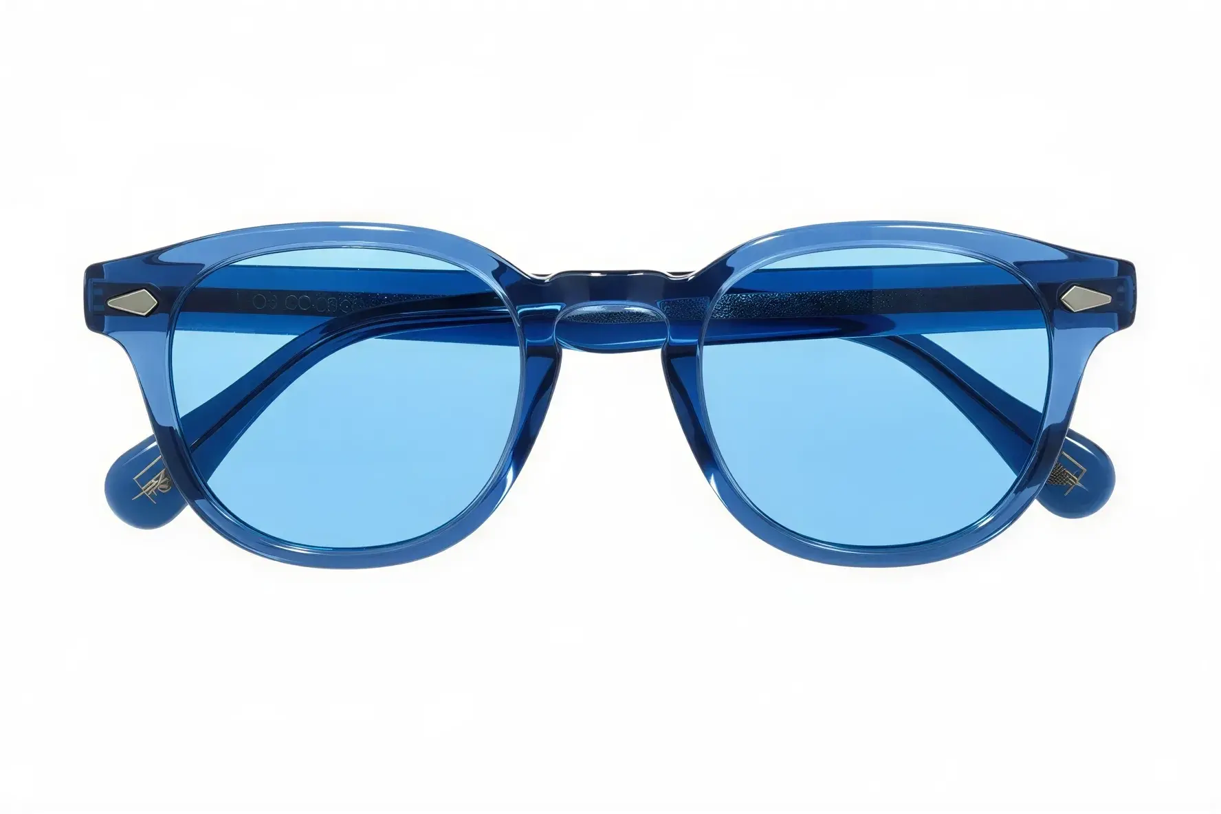 Moscot Lemtosh Base 2 Sun Sapphire 46 Celebrity Blue