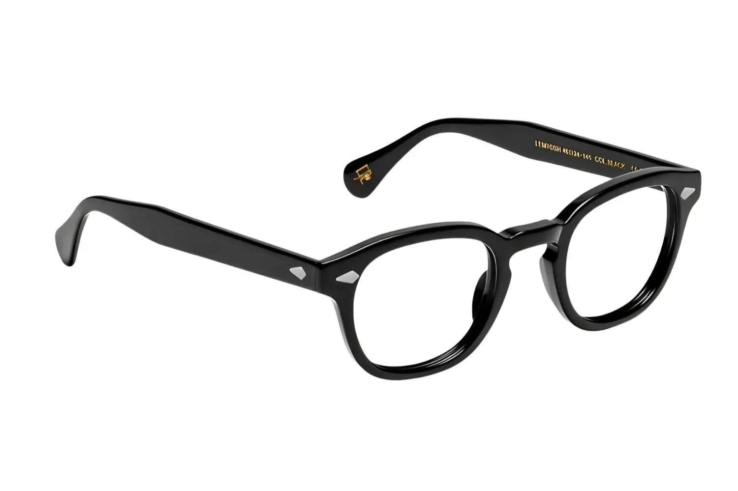 Moscot Lemtosh Black 52 Demo Lenses
