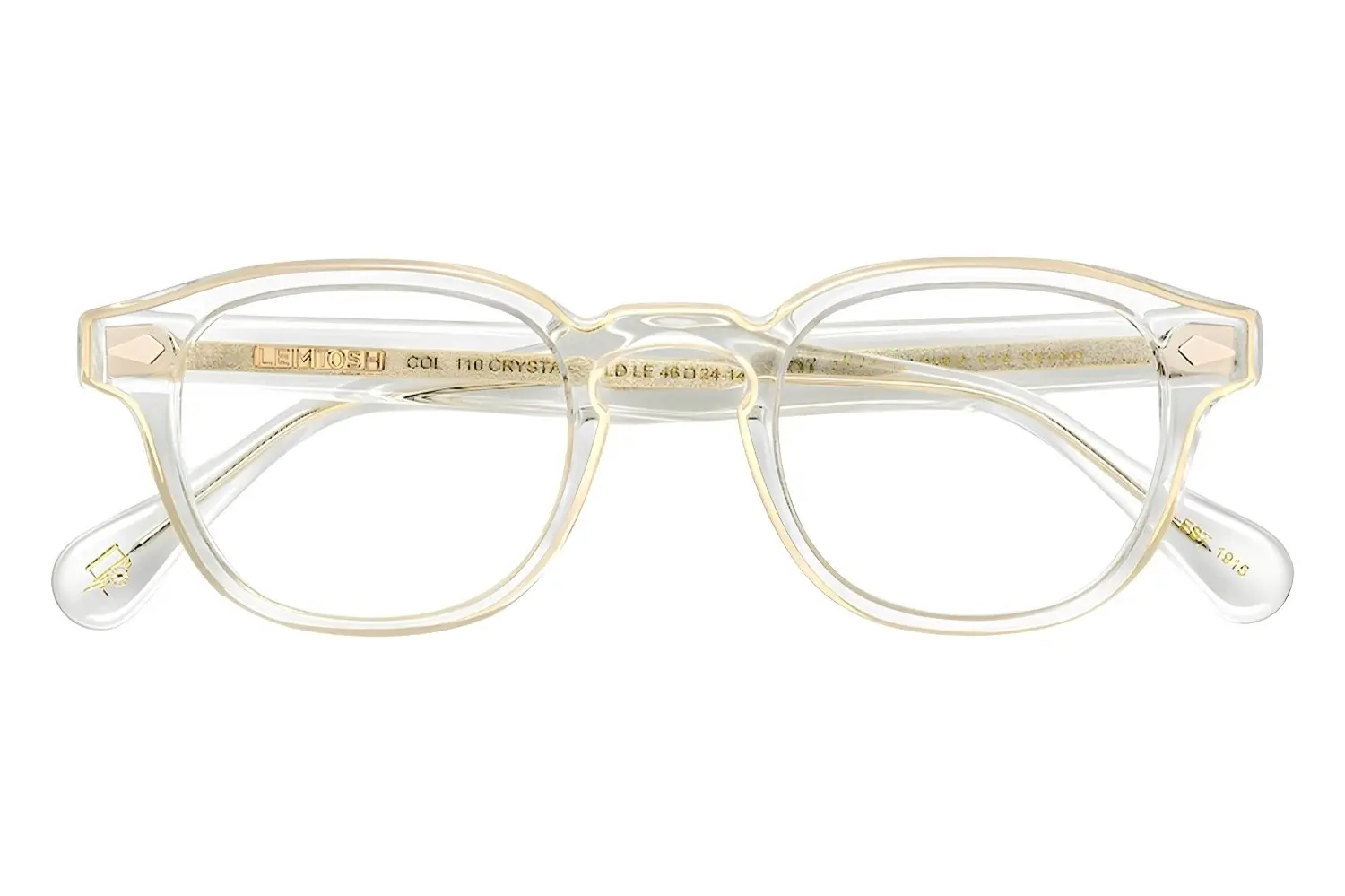 Moscot Lemtosh I LE 110 Years 46 Crystal Gold