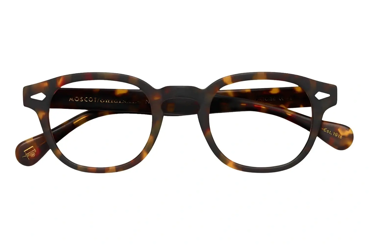 Moscot Lemtosh Matte Tortoise 44