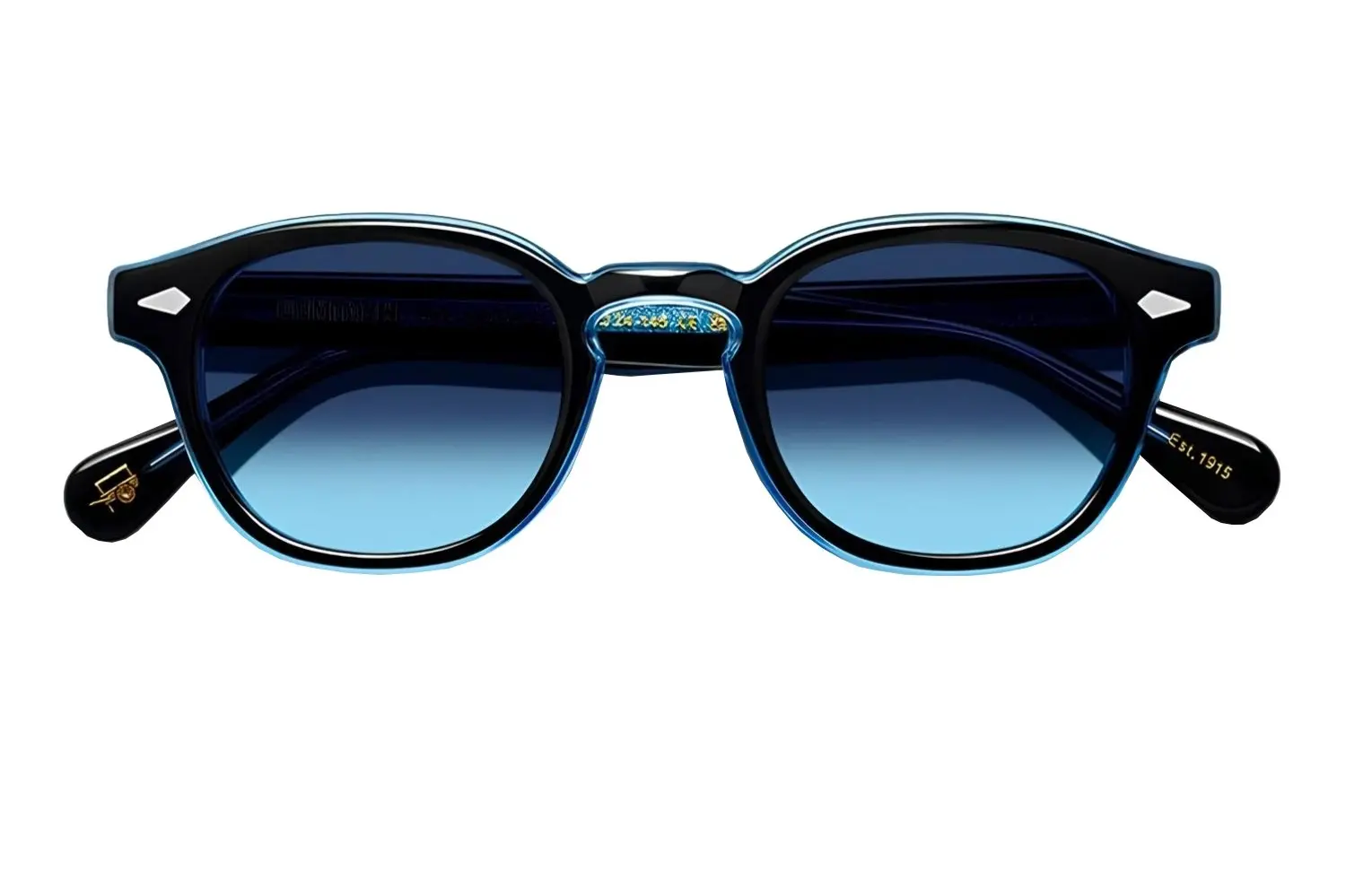 Moscot Lemtosh Sun 2 Le 110 Years 49 110 Blue Dnm