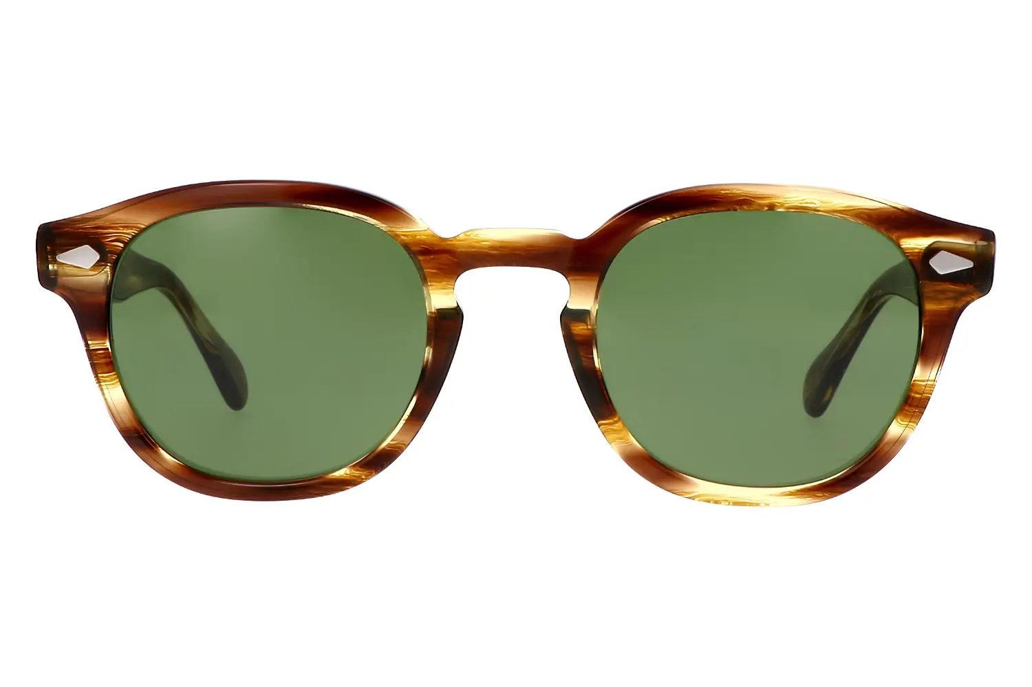Moscot Lemtosh Sun 49 Bamboo Calibar Green