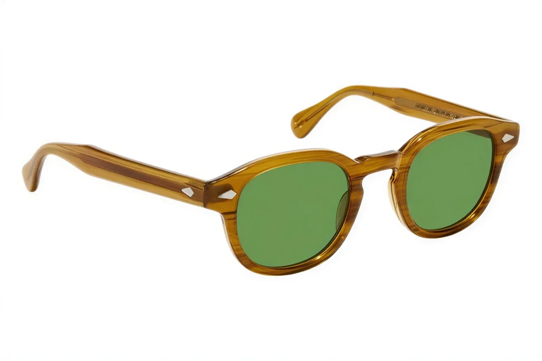 Moscot Lemtosh Sun Blonde 49 Calibar Green