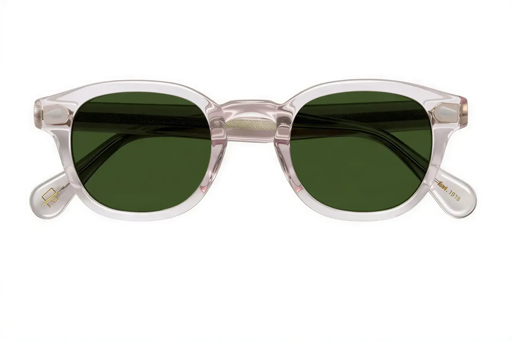 Moscot Lemtosh Sun Blush 46 Calibar Green