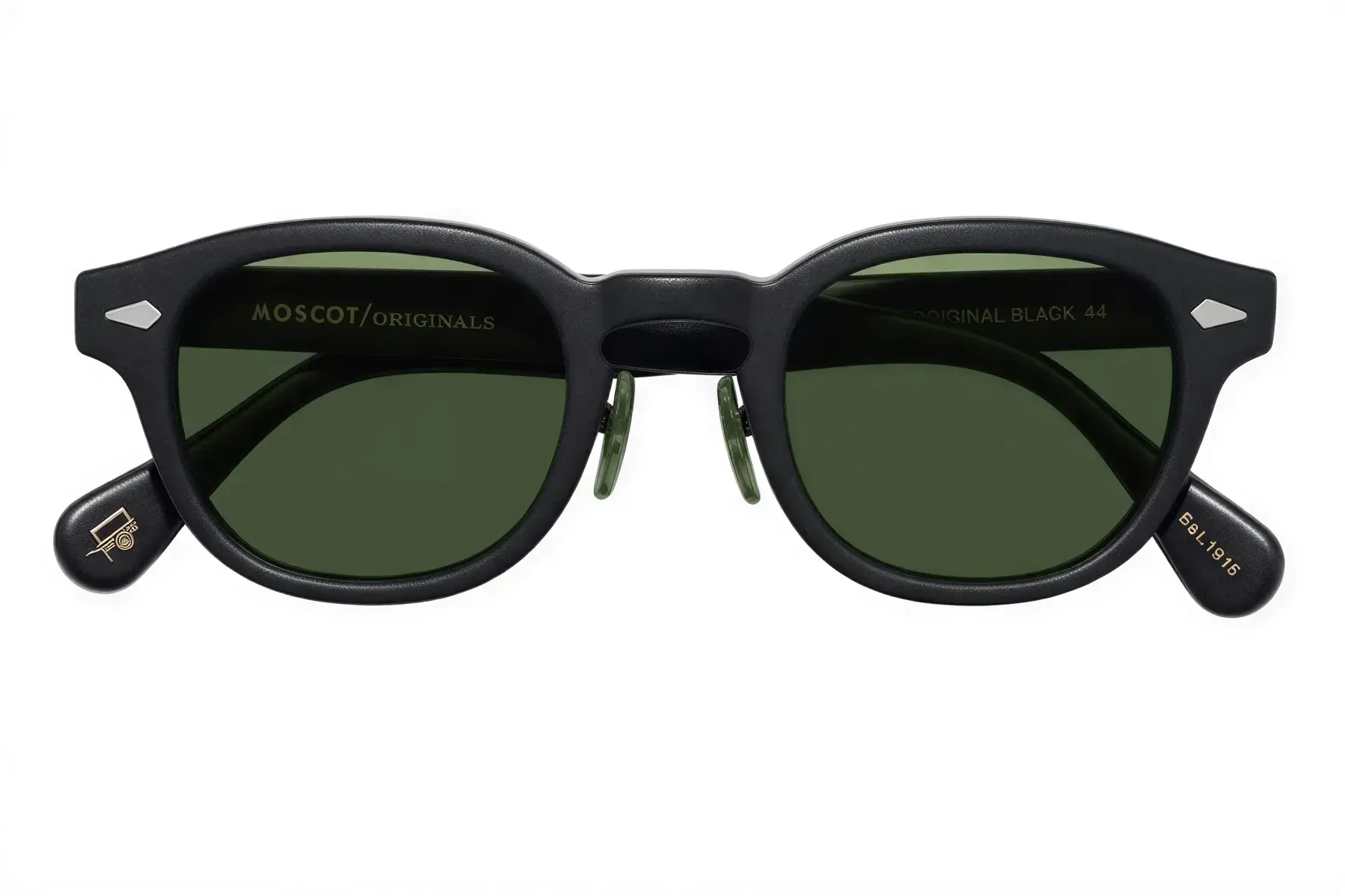 Moscot Lemtosh Sun Matte Black 49 G15