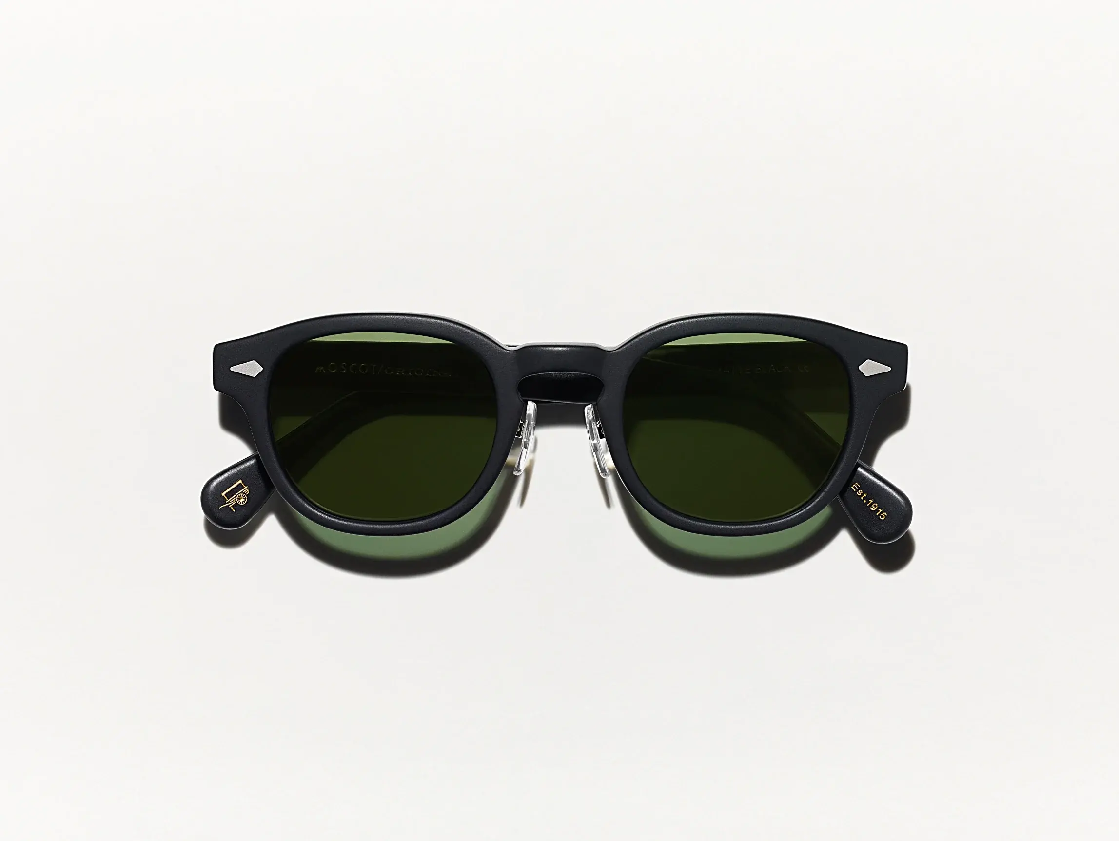 Moscot Lemtosh Sun Matte Black 49 G15