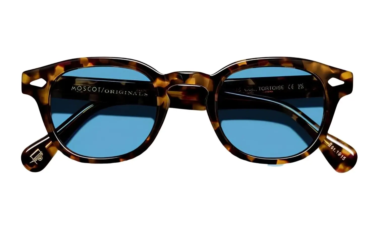 Moscot Lemtosh Tortoise Celebrity Blue 49
