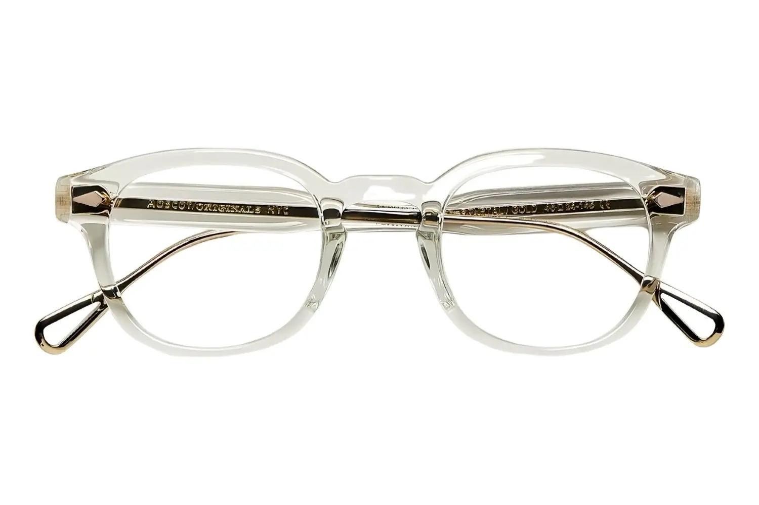 Moscot Lemtosh-TT Crystal-Gold 46 0315-01