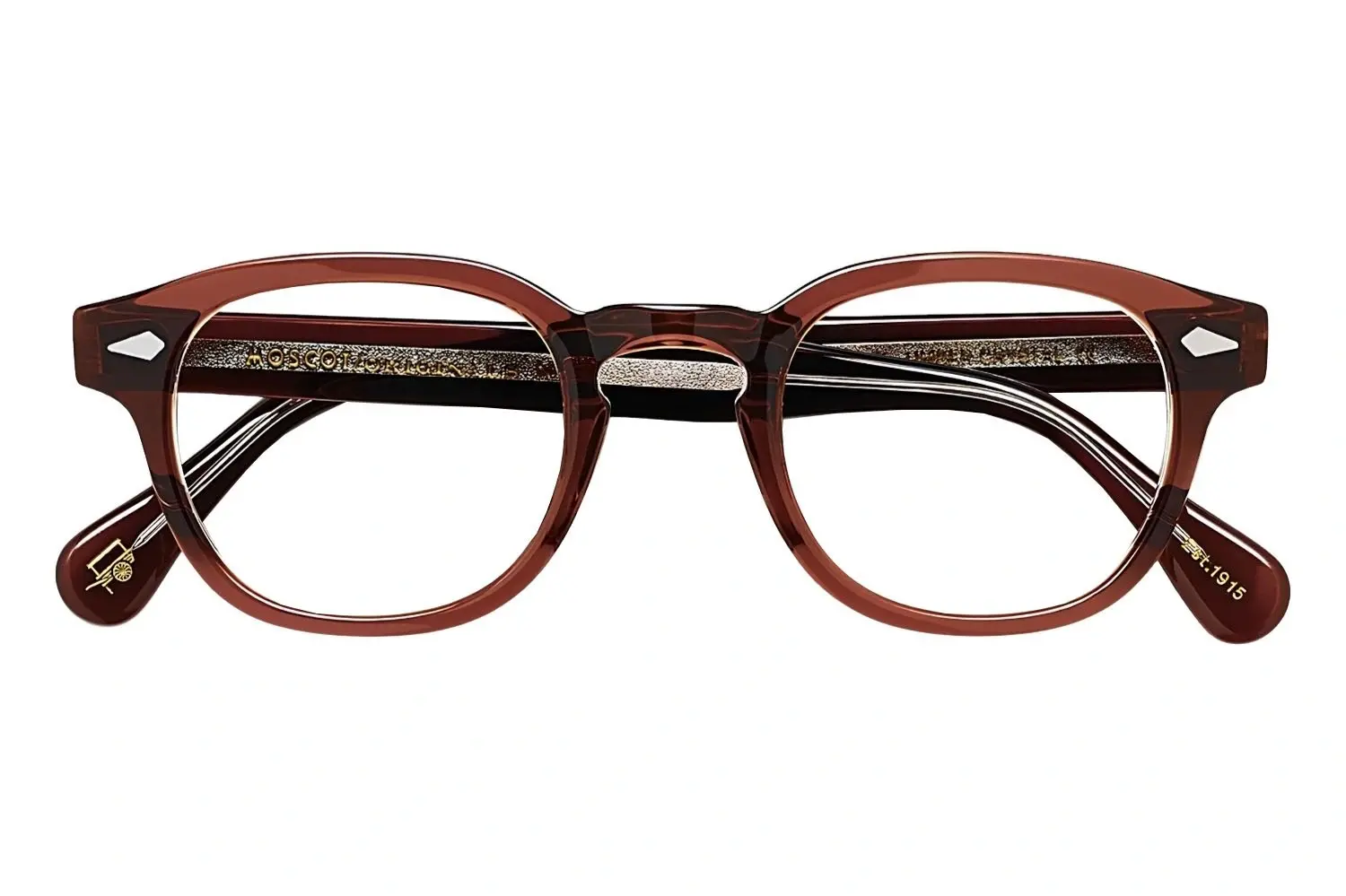 Moscot Lemtosh Umber Crystal 49