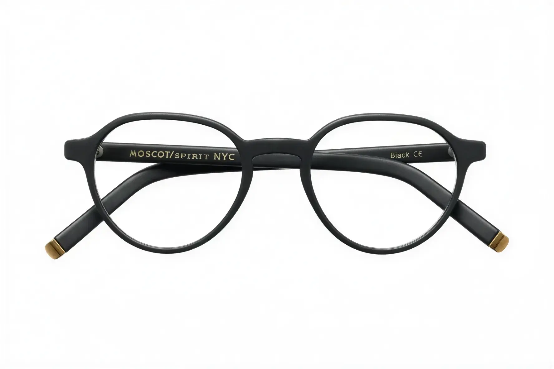 Moscot Les Matte Black 50