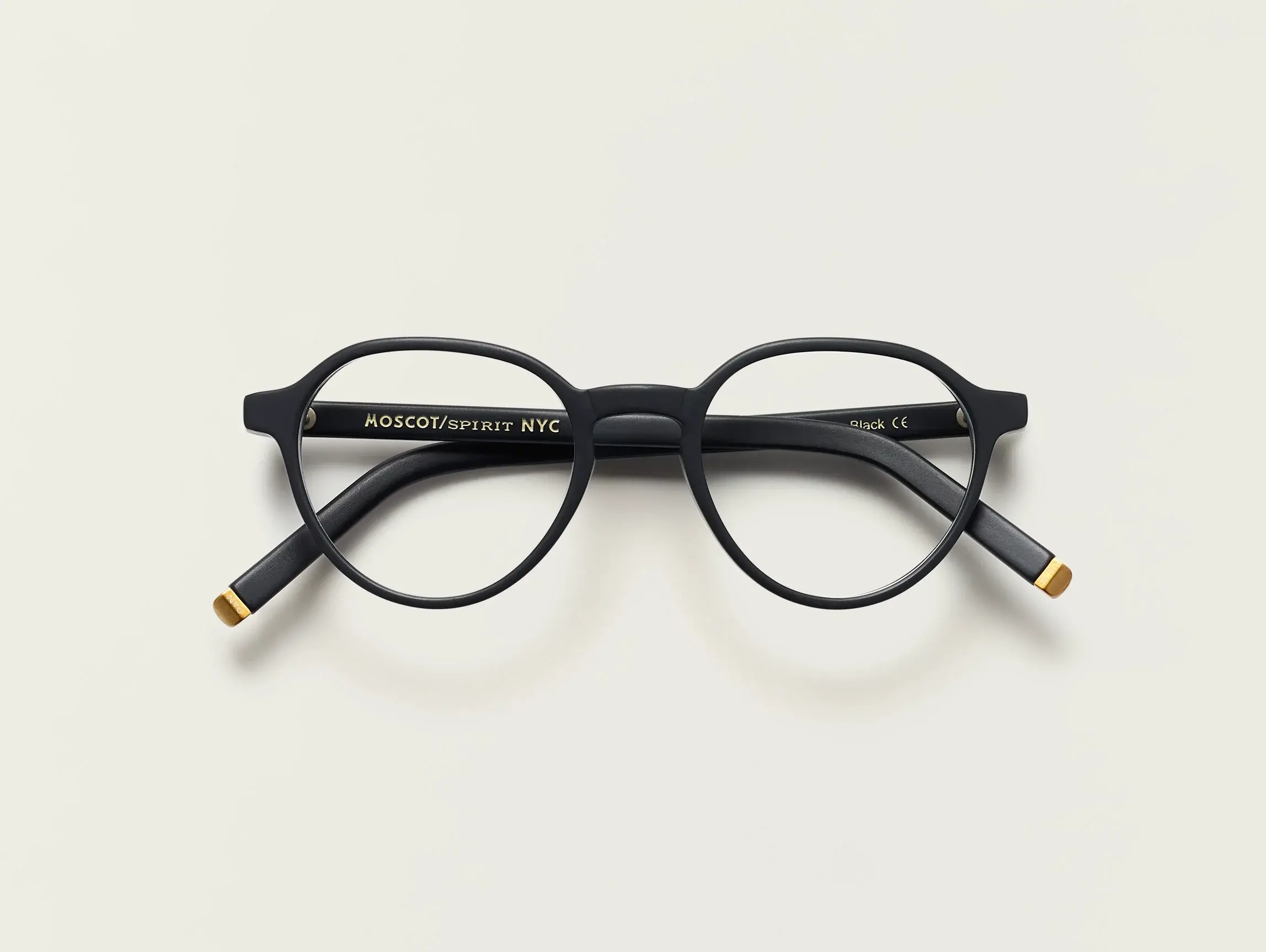 Moscot Les Matte Black 50