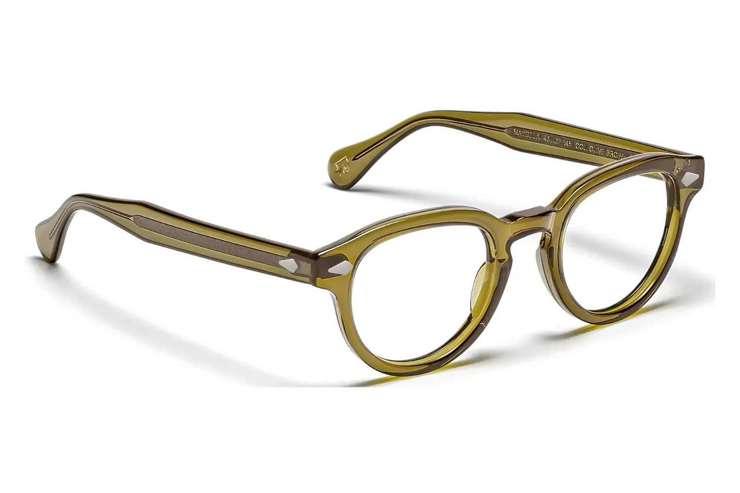 Moscot Maydela Olive Brown 46 1509-01