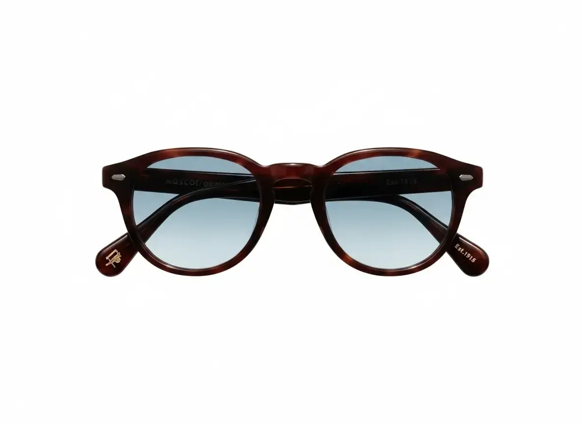 Moscot Maydela Sun 46 Classic Havana Celeb Blue Lns