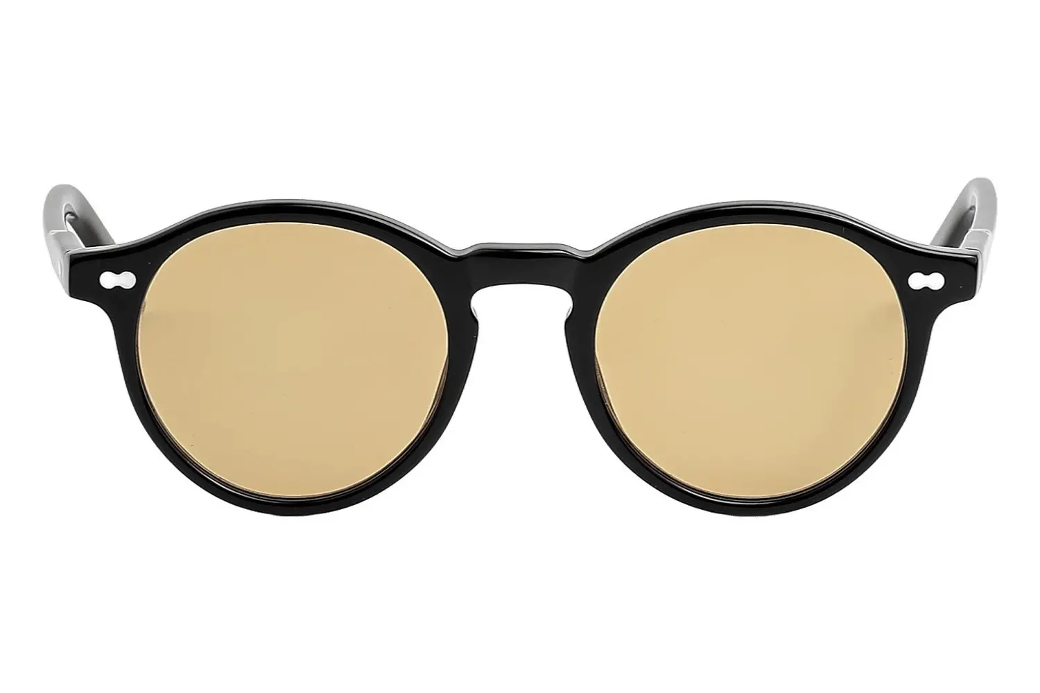 Moscot Miltzen Base 2 Sun 46 Black Chestnut Fade Lns
