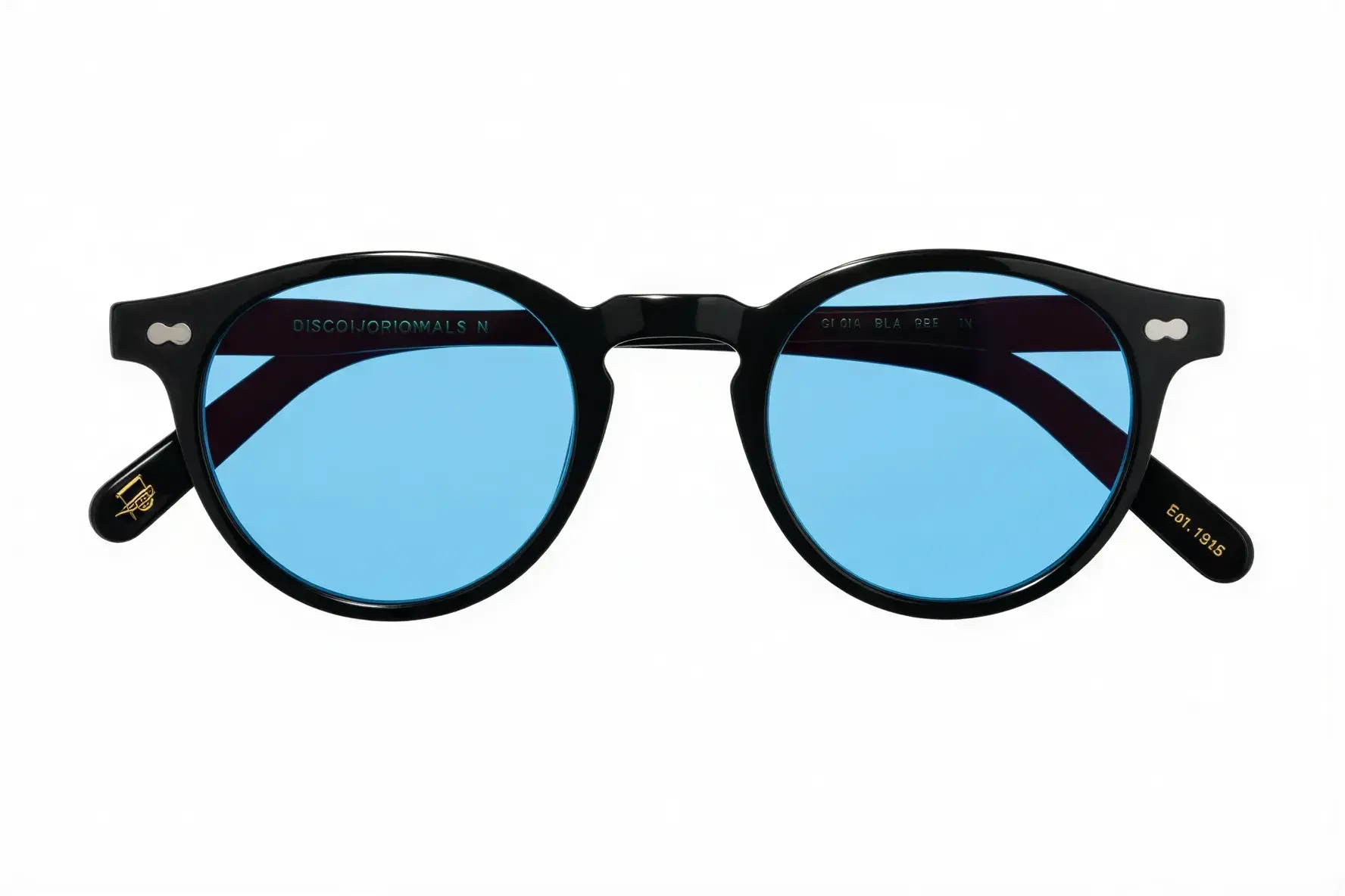 Moscot Miltzen Base 2 Sun Black Celebrity Blue 49