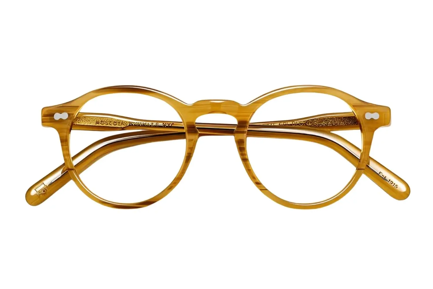 Moscot Miltzen Blonde 49 Demo Lenses