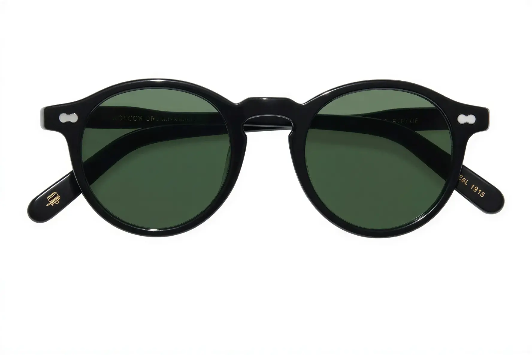 Moscot Miltzen Sun 49 Black G15