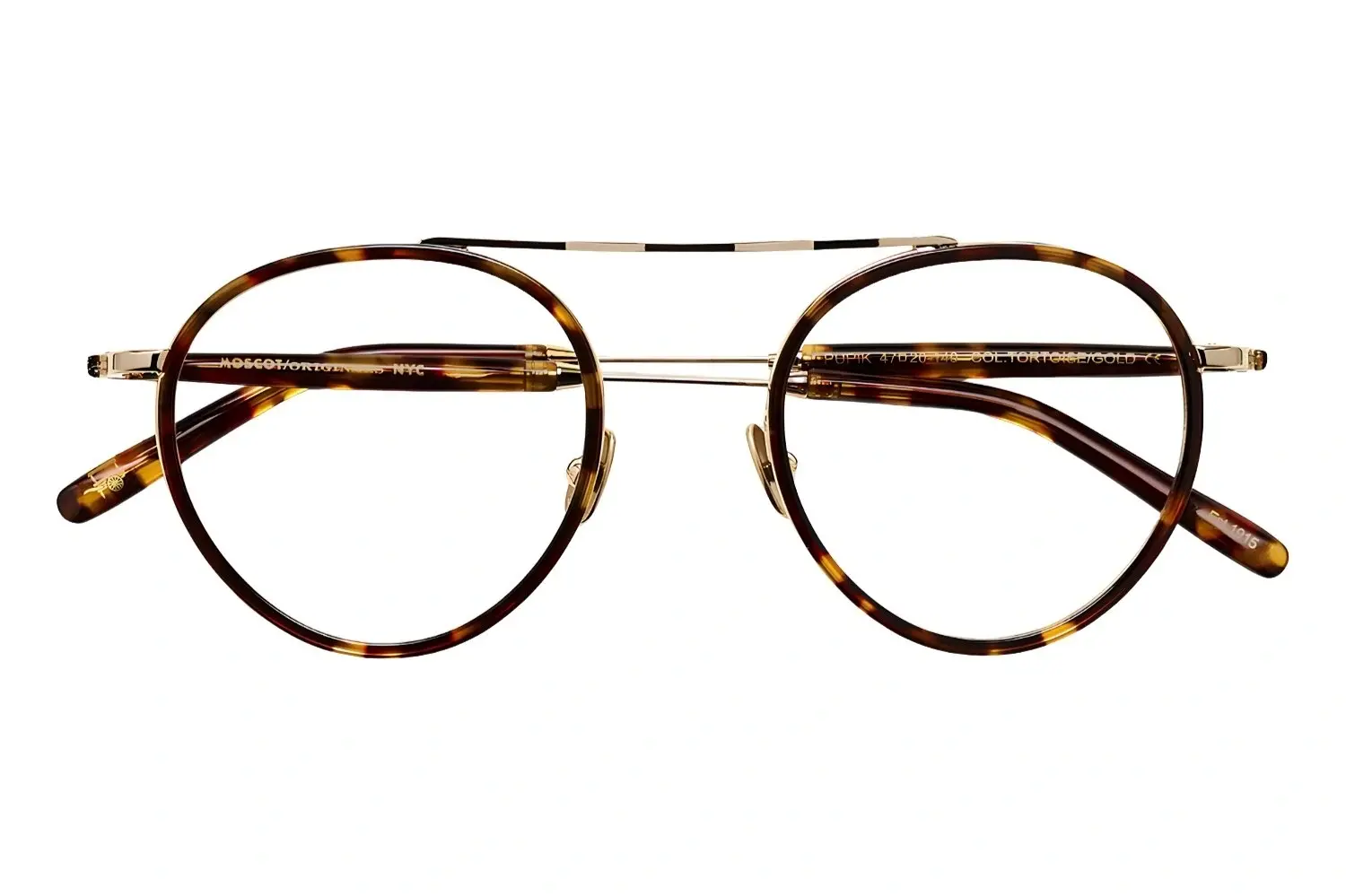 Moscot Pupik Citron/Tortoise Gold 47