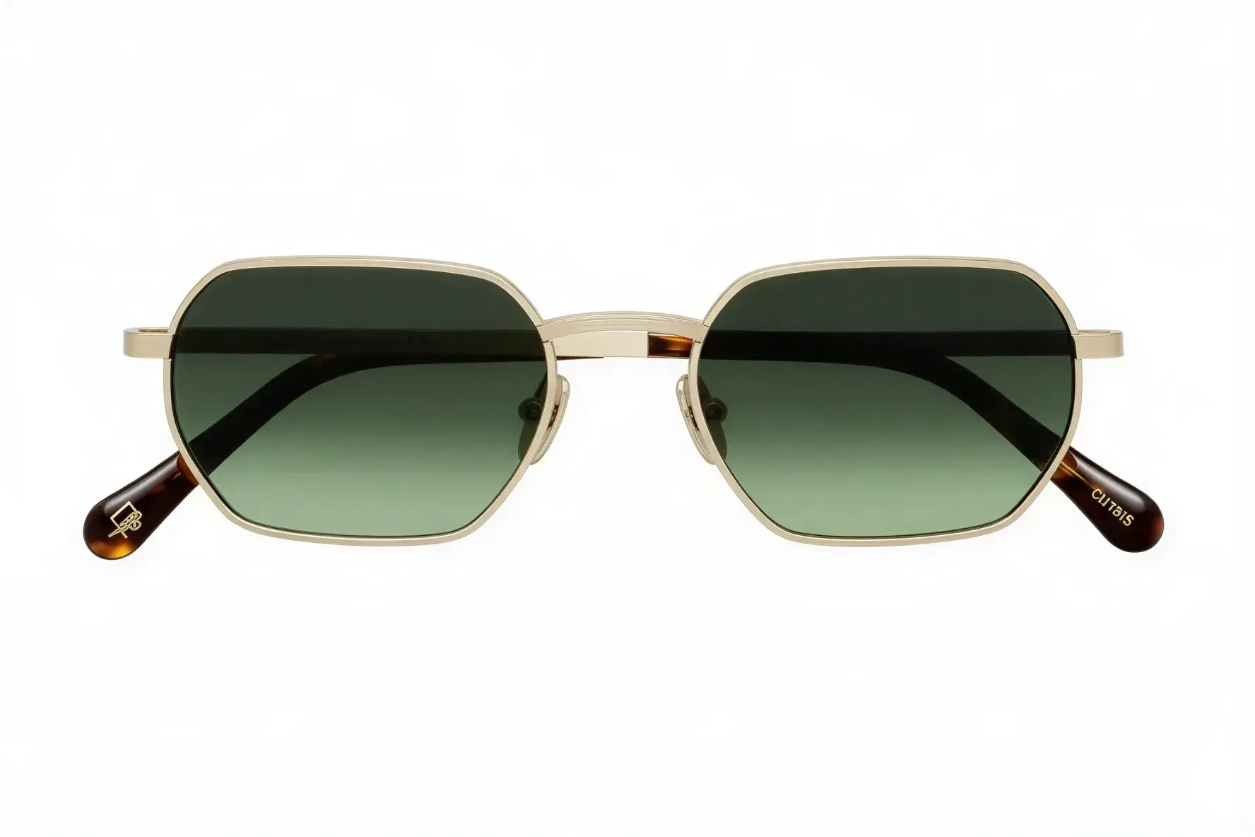 Moscot Shmooz Sun 48 Gold Forest Wood