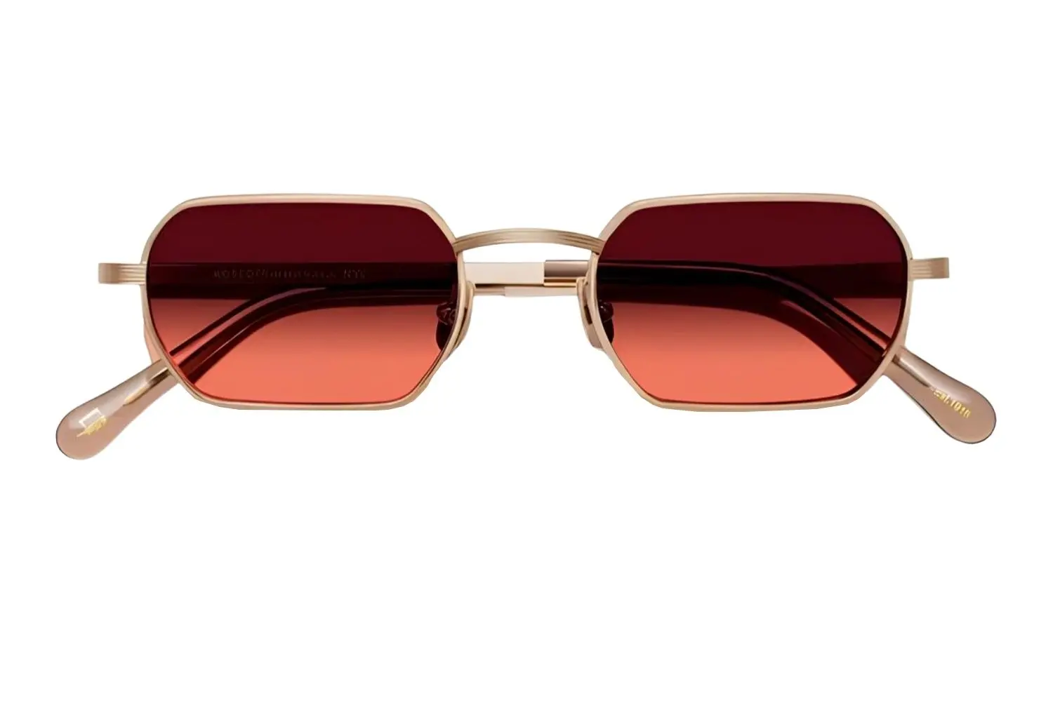 Moscot Shmooz Sun 48 Rose Cabernet