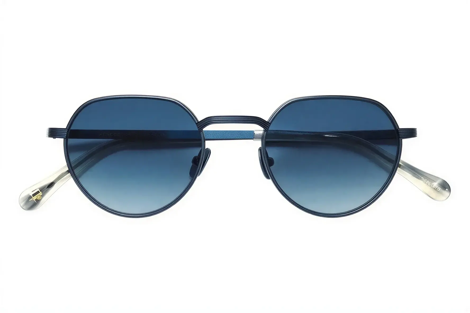 Moscot Smendrik Sun 51 Navy Denim Blue